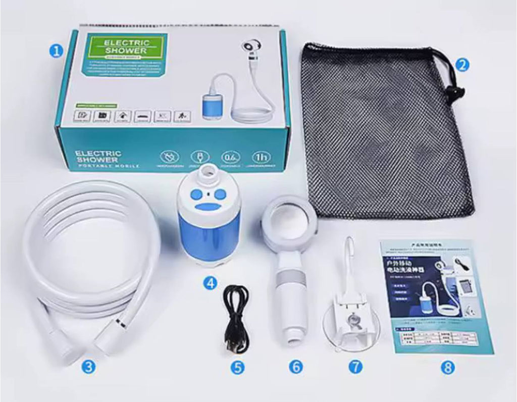 دوشات متنقلة تمشي بالبطارية